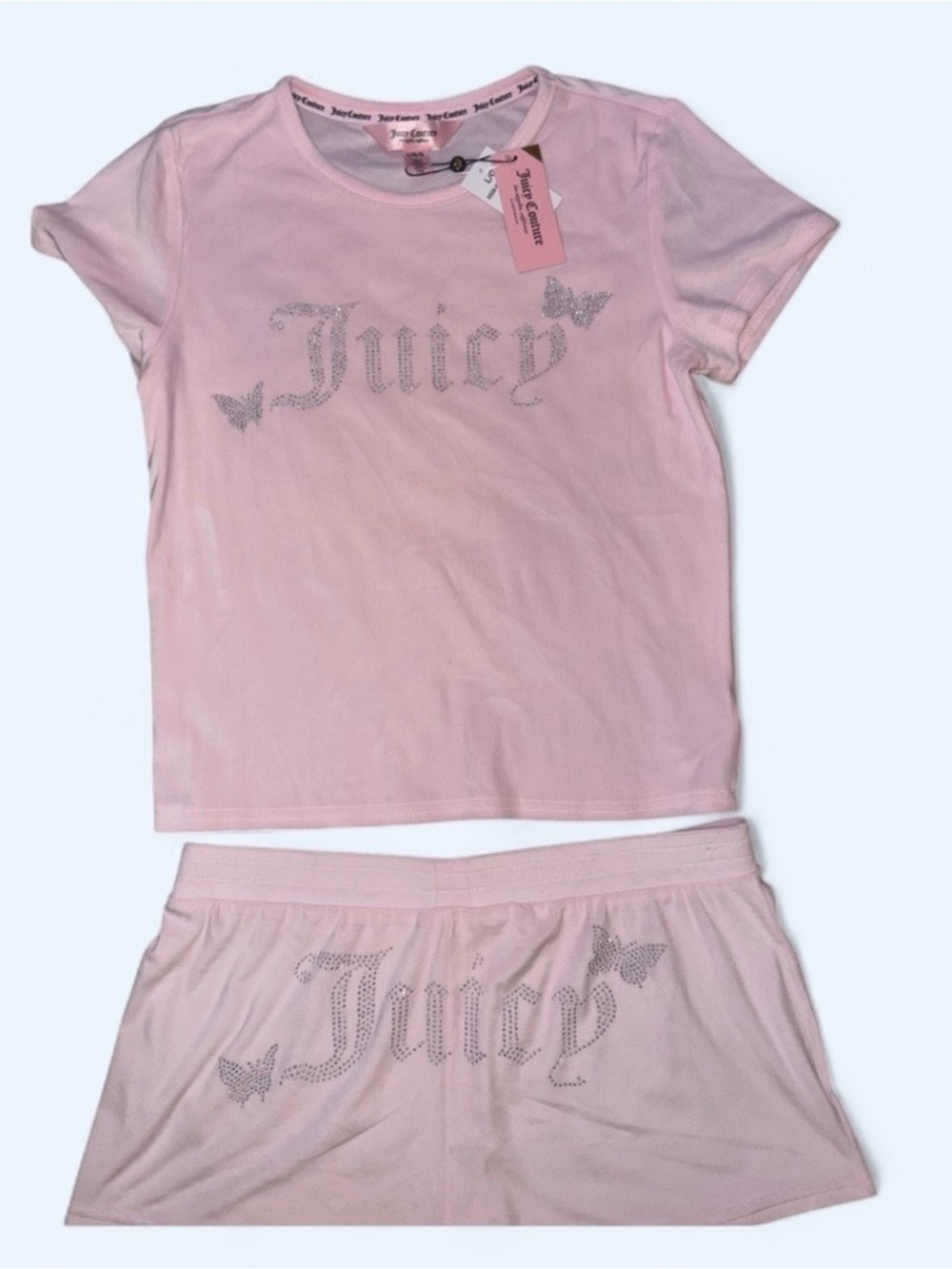 Juicy Couture Rhinestone Lounge Set Size L NWT